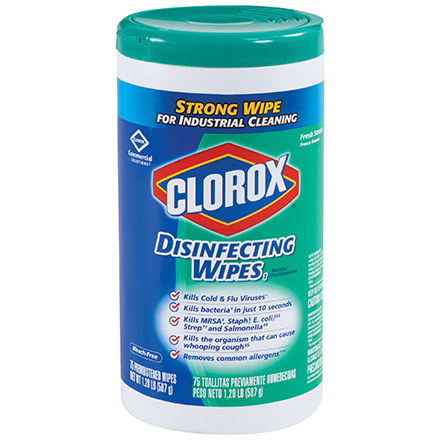 Clorox<span class='rtm'>®</span> Disinfecting Wipes