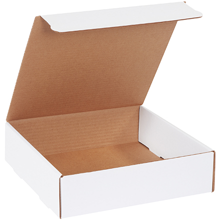 11 x 11 x 4" White Literature Mailer