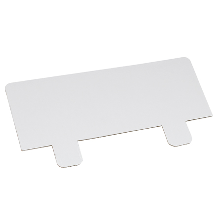 Tray Counter Display White Header Cards