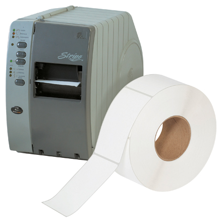 3 x 4"  White Thermal Transfer Labels